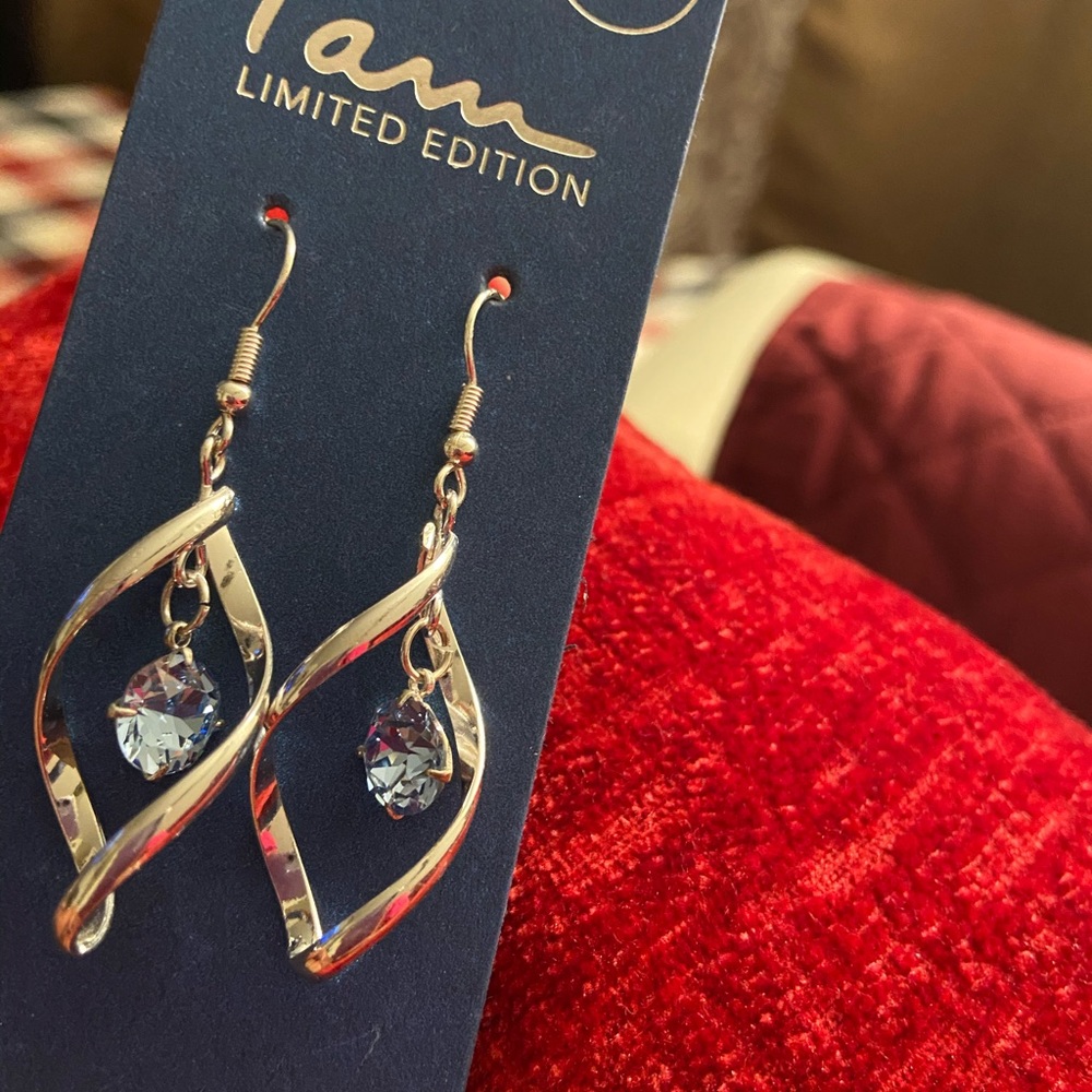 Brand new Swarovski crystal earrings
